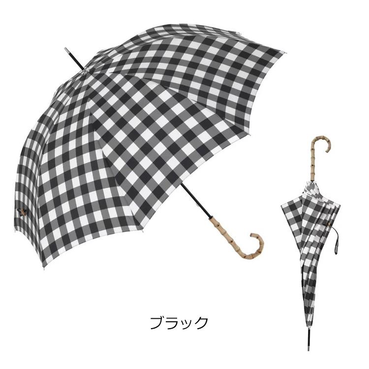 because（ビコーズ） ギンガムチェック 晴雨兼用傘 58cm : Goodsania