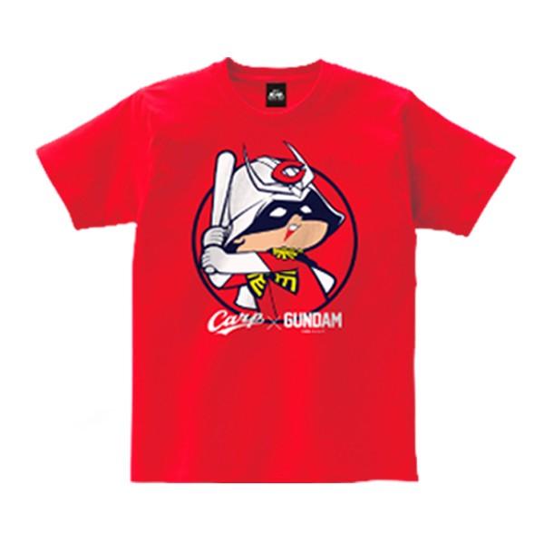新品　GUNDAM × CARP Tシャツ　シャア坊や　Mサイズ　ガンダム カープグッズ シャア坊や ガンダム×カープ Tシャツ ガンダム
