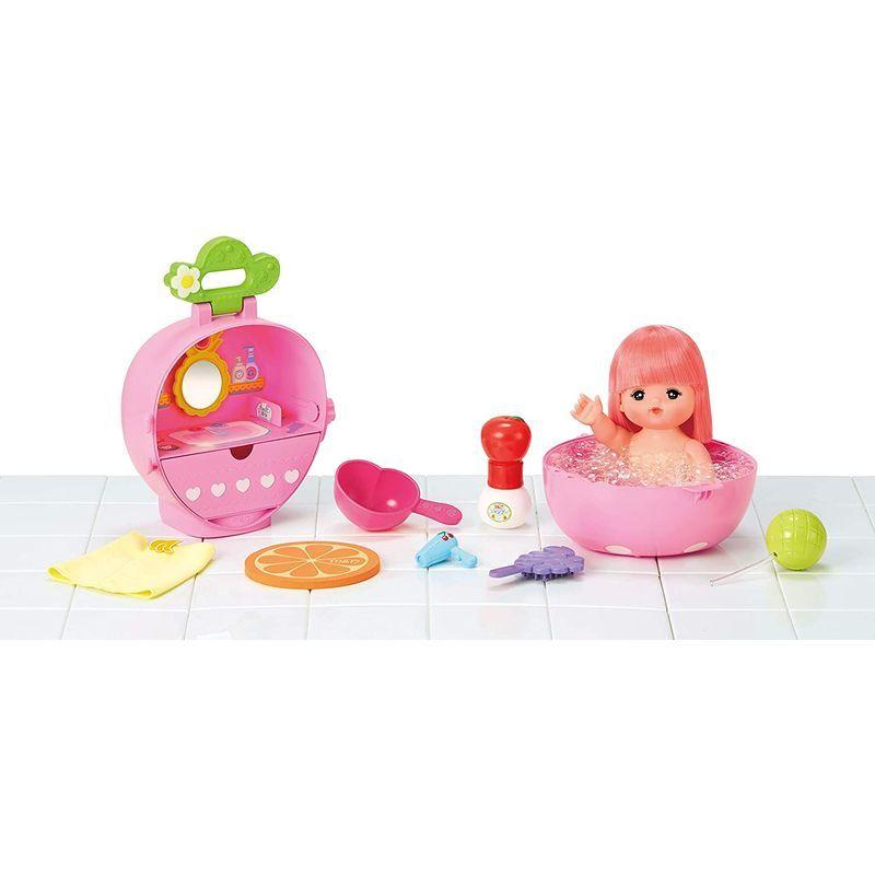 パイロットインキ(PILOT INK) お人形セット フルーツい~っぱい いちごのおふろセット 3歳以上 PILOT INK お人形セット フルーツい っぱい いちごのおふろセット