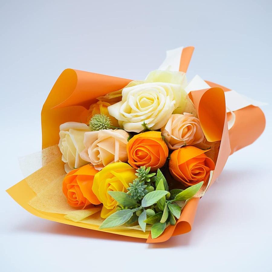 スタンドキュートシャボン 9輪 ブーケ ソープフラワー 花束 石鹸のお花