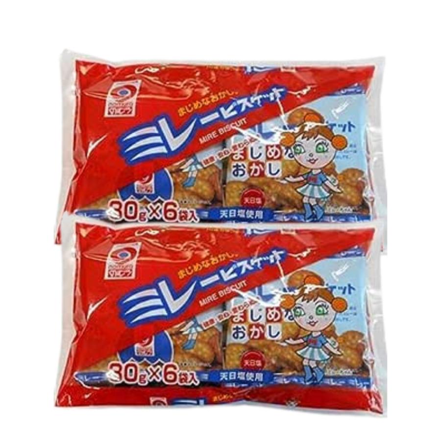 のむら（nomura） ミレービスケット 小袋 30g×6袋 2個セット 野村 