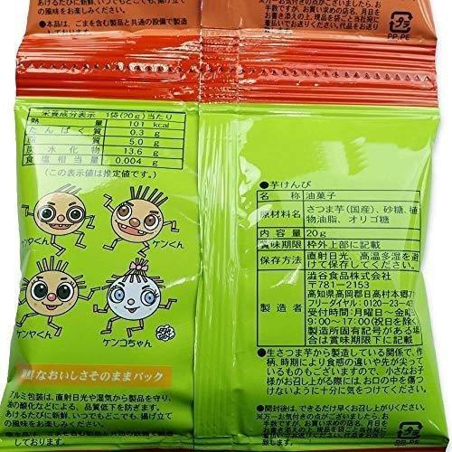 芋けんぴ 4連 6個入 お菓子 おやつ 個包装 シブヤ 澁谷食品 : グッド