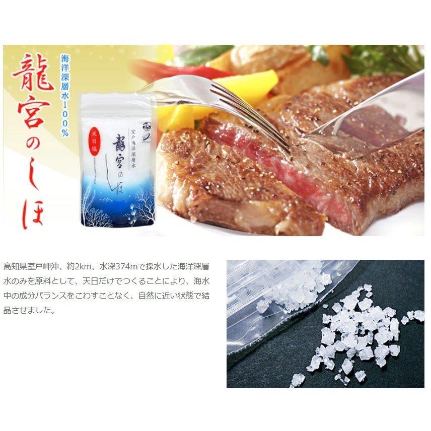 天日塩 塩 国産 室戸海洋深層水 龍宮のしほ 100g : グッドセレクト高知