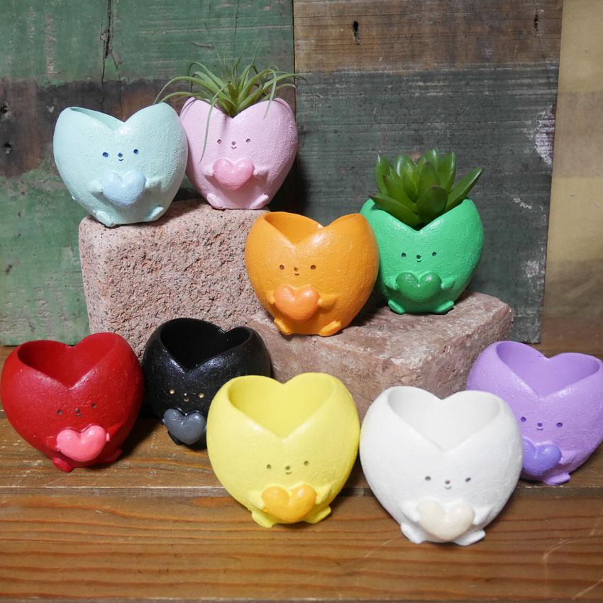 ハート ポット LITTLE RESIN POT リトルレジンポット ガーデニング