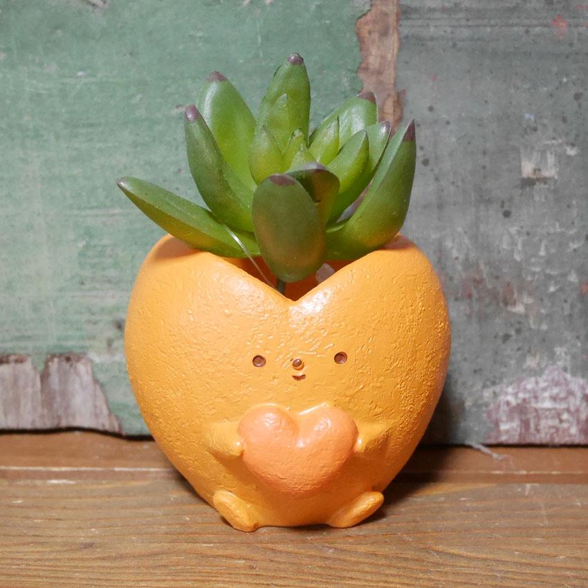 ハート ポット LITTLE RESIN POT リトルレジンポット ガーデニング
