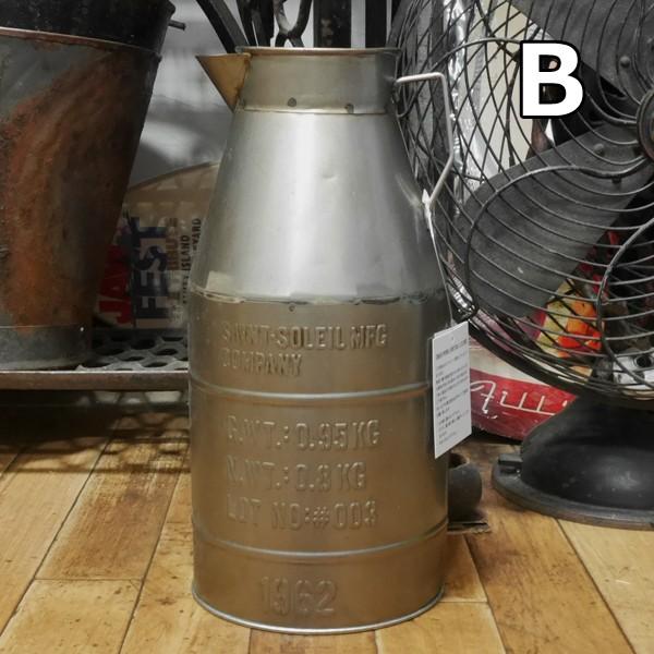 本日まで！ステンレス 牛乳缶 ミルク缶 大中セット 2個 ミルクポット