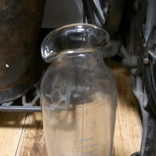 アンティーク ガラスボトル ガラス瓶 花瓶 花器 : アメリカン雑貨の