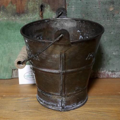 アンティーク ブリキ バケツ Sサイズ HEARTFUL GARDEN ガーデニング