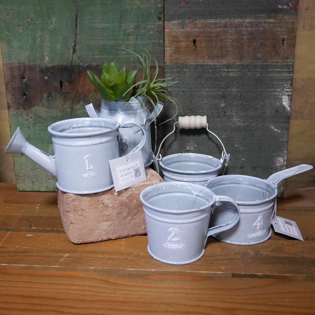 ナンバリング ミニ ブリキポット 5個セット ガーデニング ブリキ プランター Ac 99 アメリカン雑貨のグッズファーム 通販 Yahoo ショッピング