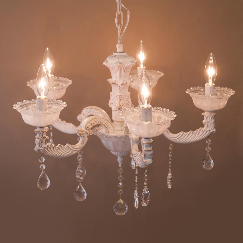 クリスタルガラス シャンデリア Quartier latin カルチェラタン 5灯 吊