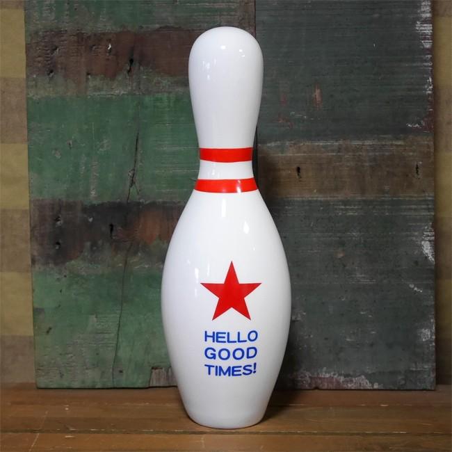 ボウリング ピン バンク STAR 貯金箱 アメリカン雑貨 : アメリカン雑貨