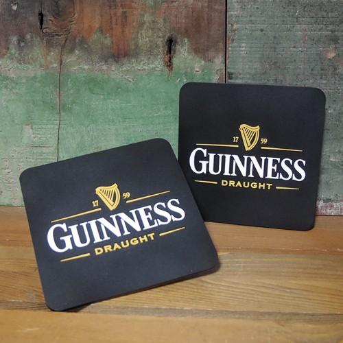 ギネスビール ラバーコースター 2枚セット GUINNESS : アメリカン雑貨