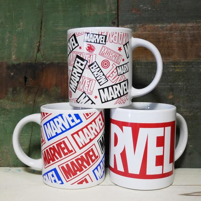 マグカップ・食器 MARVEL MARVEL（マーベル） マグカップ 陶器製 コップ : アメリカン雑貨の