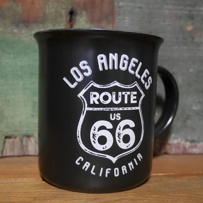 ルート66 マグカップ LA RETRO ROUTE66 コップ アメリカン雑貨