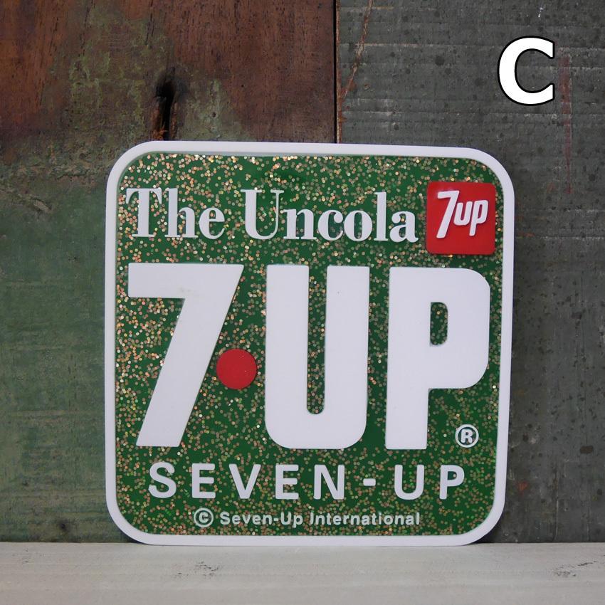 7UP ラバーコースター セブンアップ アメリカン雑貨 :am-230:アメリカン雑貨のグッズファーム - 通販 - Yahoo!ショッピング