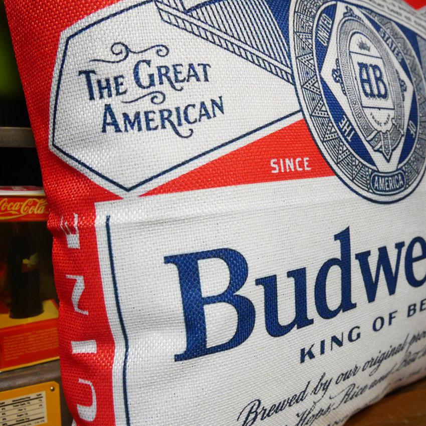 Budweiser アメリカン クッションカバー バドワイザー Budweiser アメリカン クッションカバー バドワイザー