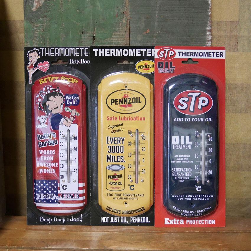 アメリカン スチール サーモメーター 温度計 AMERICAN THERMOMETER