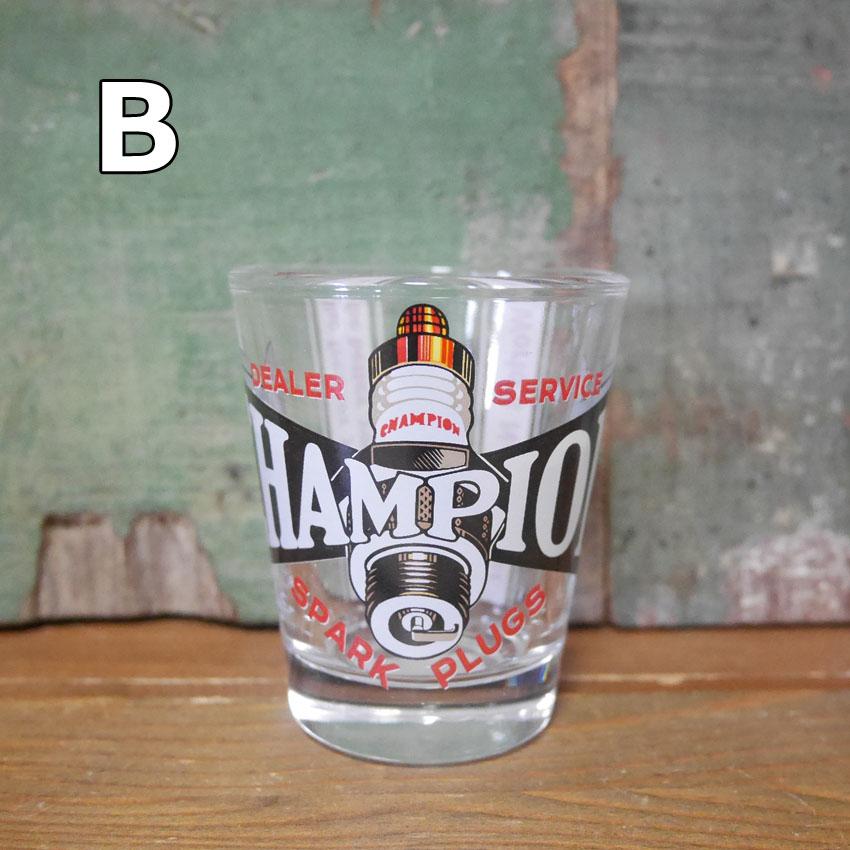 USA企業系 ショットグラス MOTOR GARAGE SHOT GLASSES : アメリカン