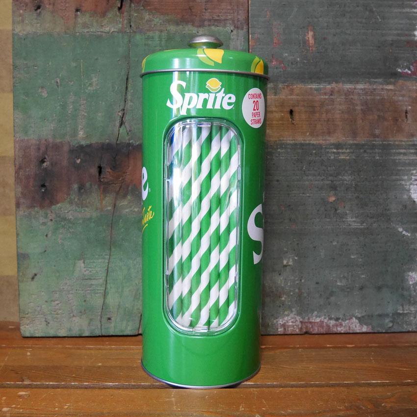 スプライト ストローホルダー Sprite ティンディスペンサー アメリカン