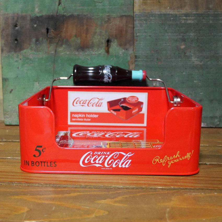 Coca Cola（コカコーラ） ティン ナプキン ディスペンサー ホルダー