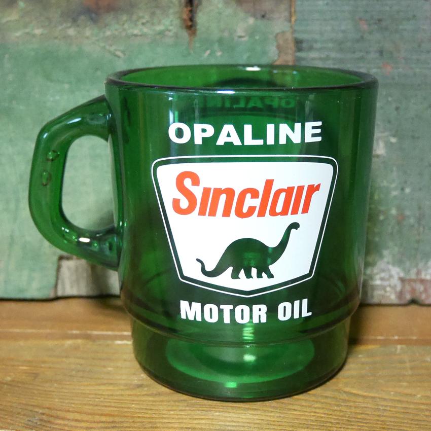 アドバタイジング クリアマグカップ SINCLAIR シンクレア MILKY