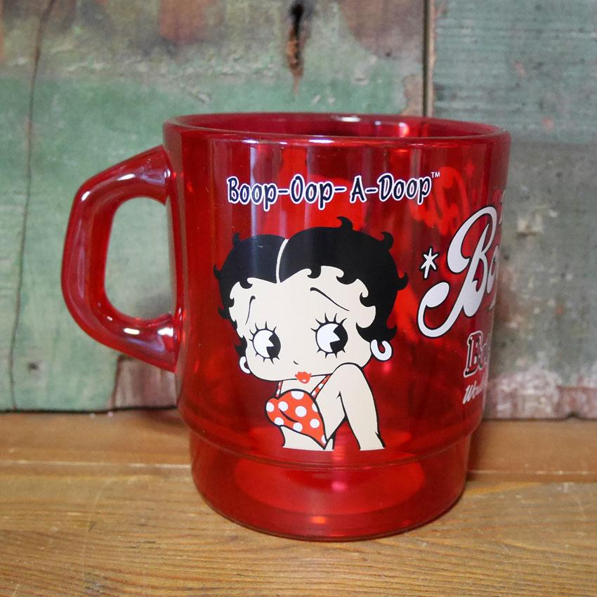 ベティブープ ミルキー スタッキング マグカップ BETTY BOOP クリア