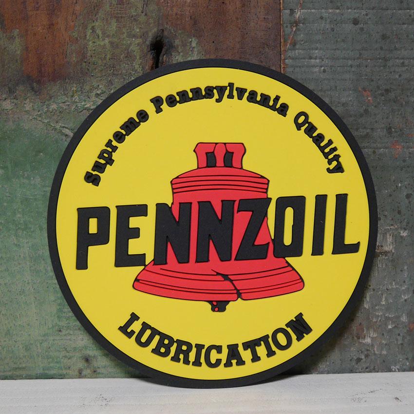 PENNZOIL ラバーコースター LUBRICATION ペンズオイル RUBBER COASTER