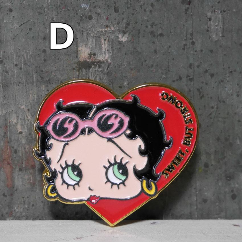 BETTY BOOP（ベティ ブープ） ピンバッジ アクセサリー mini PINS