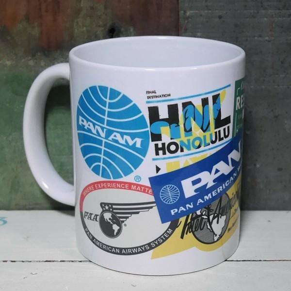 1970年代 パンナム 機内使用　コーヒー ティーカップ パンアメリカン航空 1970年代 パンナム 機内使用 コーヒー ティーカップ パンアメリカン航空