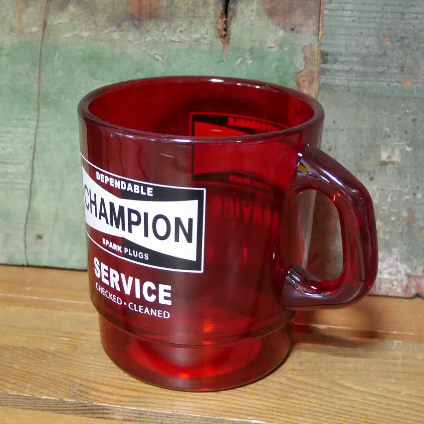 Champion（チャンピオン） アドバタイジング クリアマグカップ MILKY