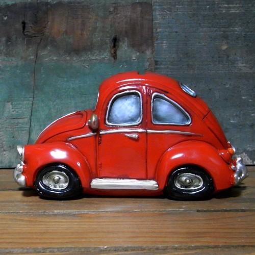 ワーゲンビートル タイプ マネーバンク レジン 貯金箱 オールディーズ