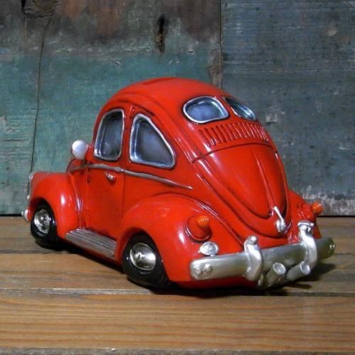 ワーゲンビートル タイプ マネーバンク レジン 貯金箱 オールディーズ