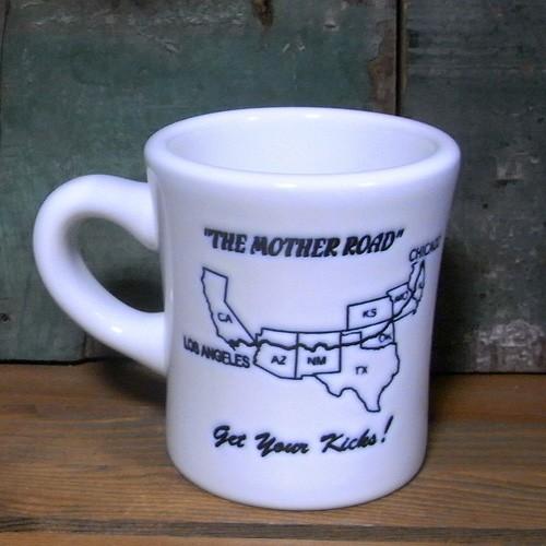 ルート66 マグカップ 陶器製 ROUTE66 コップ 撥水マグ アメリカン雑貨
