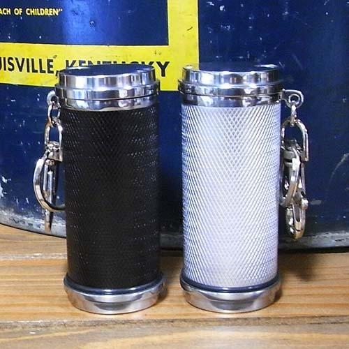 携帯灰皿 アッシュシリンダー キーホルダー型灰皿 エンジンタン