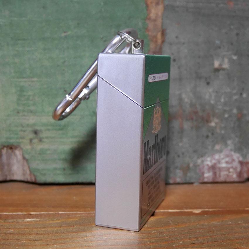 タバコ 箱型 携帯灰皿 キーホルダー 灰皿 キャメル マルボロメンソール