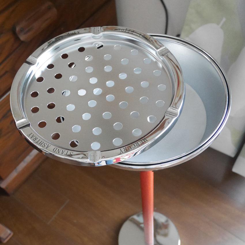 スタンド灰皿 マーキュリー インテリア MERCURY ガレージ シルバー 屋外 MERCURY スタンド灰皿 屋外 かっこいい マーキュリー ガレージ