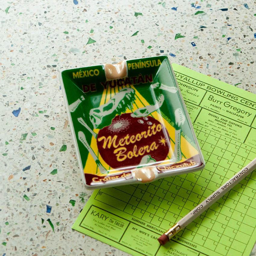DULTON（ダルトン） アートアッシュトレイ ダイナソー 卓上灰皿 レトロ