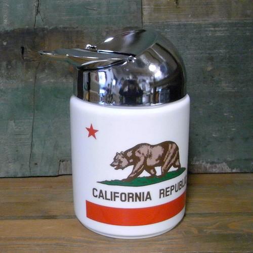 カリフォルニア ドーム灰皿 CALIFORNIA REPUBLIC 卓上灰皿