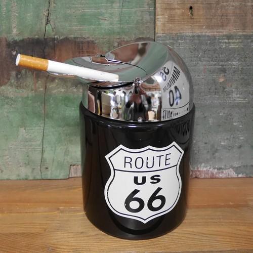 ルート66 卓上灰皿 ROUTE66 レトロドーム アッシュトレイ ルート66 卓上灰皿 ROUTE66 レトロドーム アッシュトレイ
