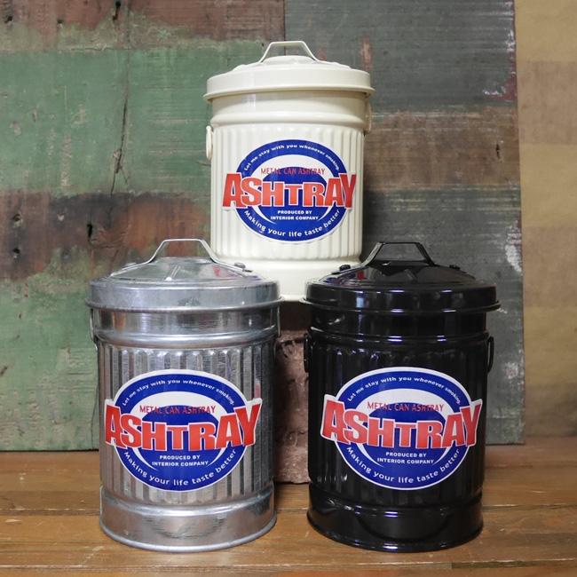 ダストビン 灰皿 卓上 ブリキ灰皿 METAL CAN ASHTRAY : アメリカン雑貨