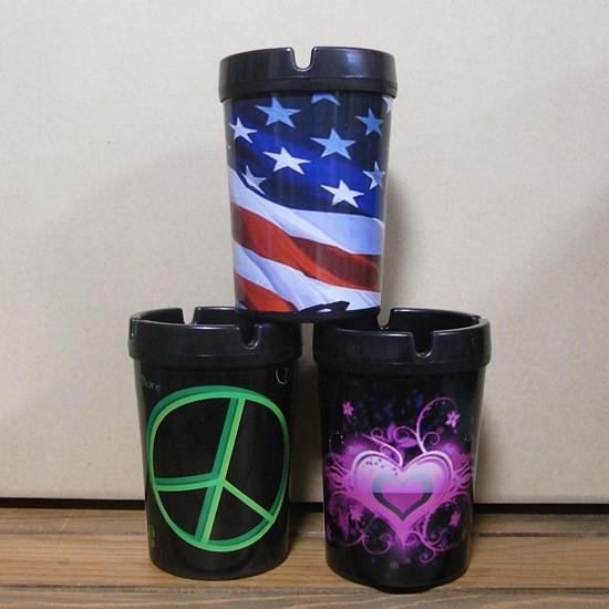 セーフティー アシュトレイ 卓上灰皿 車 灰皿 : アメリカン雑貨の