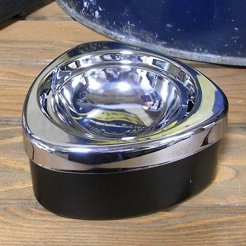 灰皿 卓上 トライアングルプッシュ灰皿 蓋付き 業務用灰皿 卓上灰皿