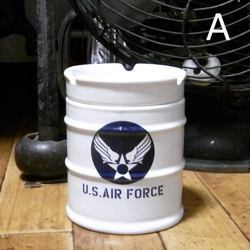 ドラム缶灰皿 アメリカン 卓上灰皿 陶器製灰皿 : アメリカン雑貨の