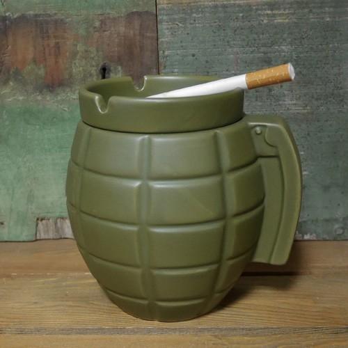 手榴弾 灰皿 ミリタリー 卓上灰皿 喫煙具 アッシュトレイ : アメリカン