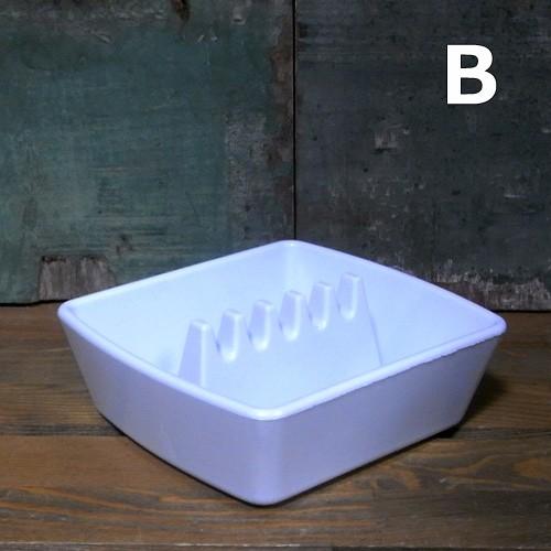 US メラミン アッシュトレイ 卓上灰皿 スクエア : アメリカン雑貨の