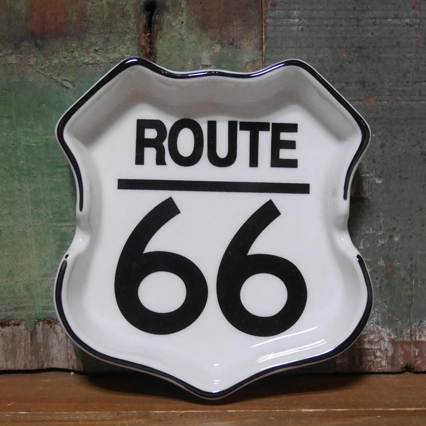 ルート66 卓上灰皿 ROUTE66 アッシュトレイ アメリカン雑貨 :at-96:アメリカン雑貨のグッズファーム 通販 Route66 灰皿