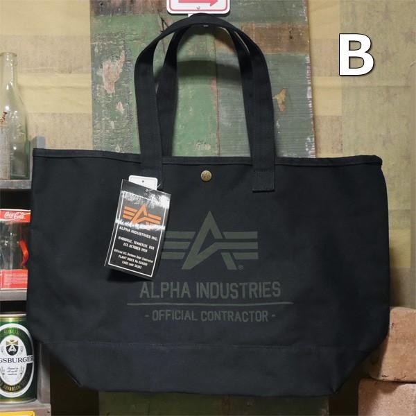 Alpha Industries（アルファ・インダストリーズ） 帆布トートバッグ