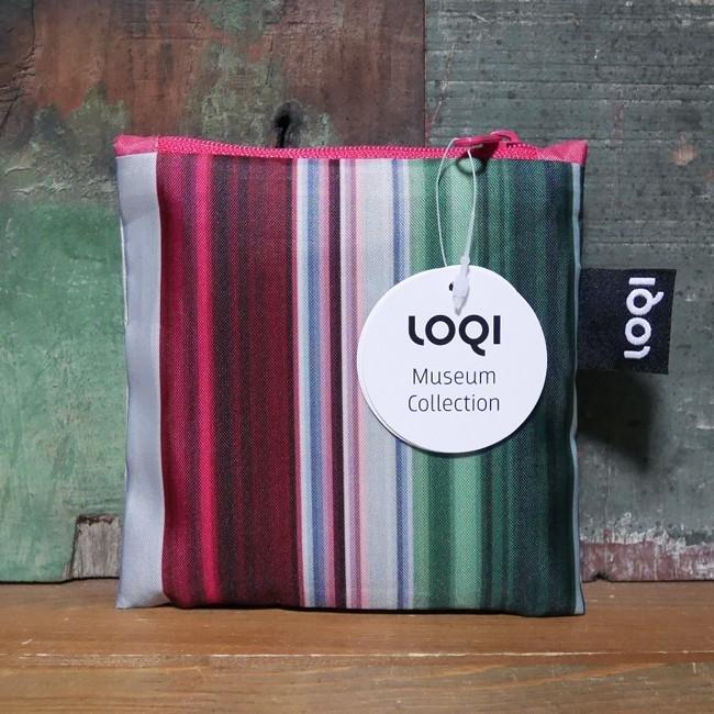 Bolsa Reutilizable LOQI Museo Jacob Marrel – Diseño Tulipanes Irma Boom, 50 Cm, Para Compras O Viaje