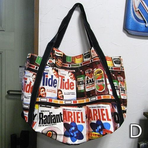 バルーントートバッグ アメリカントートバッグ 手さげカバン エコバッグ 24 アメリカン雑貨のグッズファーム 通販 Yahoo ショッピング