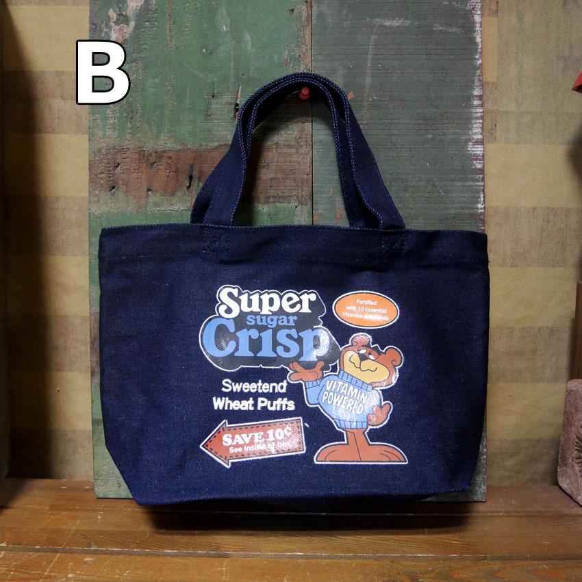 ミニトートバッグ RAISIN CRISP アメリカン MINI TOTE BAG